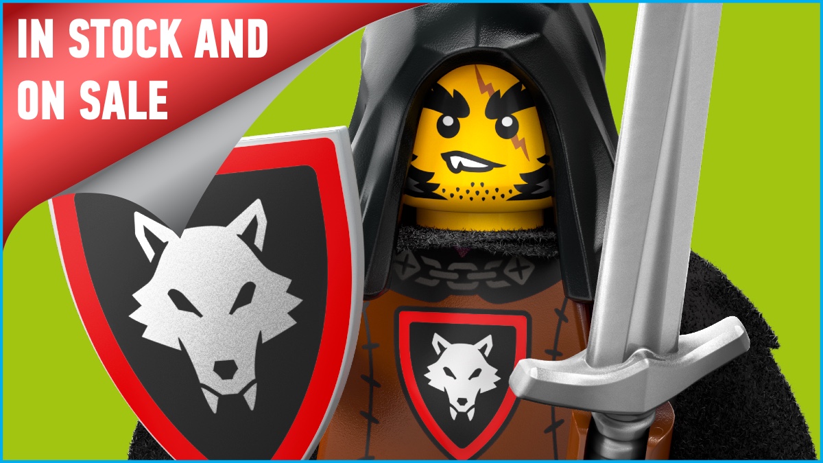 Ultima possibilità per risparmiare sulle rare minifigure LEGO, tra cui Wolfpack Beastmaster