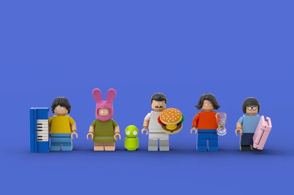 LEGO Ideas Minifiguras de Bob's Burgers