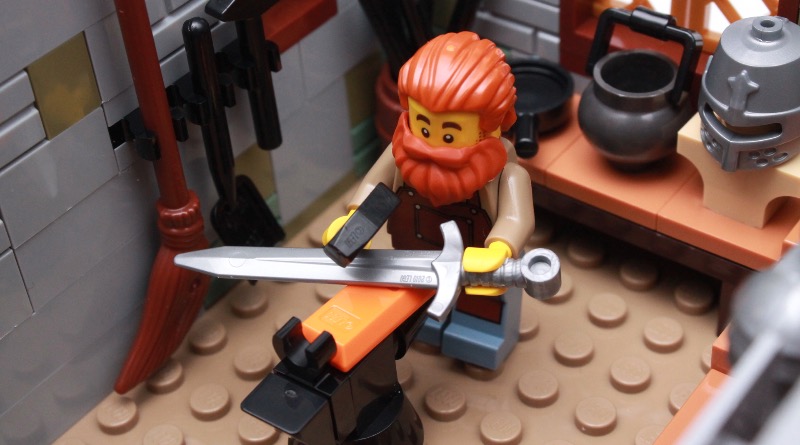 From concept to reality: designing LEGO Ideas 21325 Medieval Blacksmith