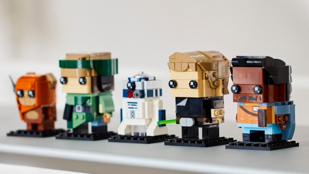 LEGO Star Wars 40623 Héroes de Endor, estilo de vida brickheadz destacado 1024x576