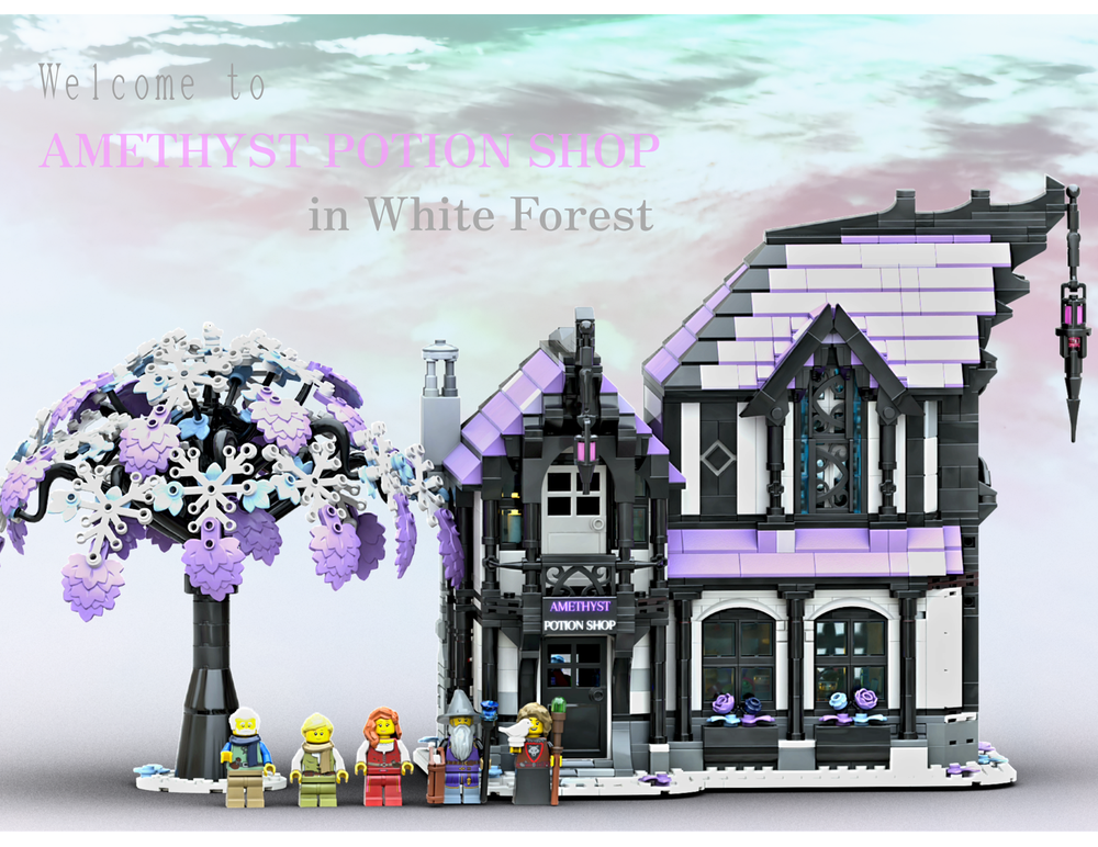 Tienda de pociones de amatista Blacksnow BDP S7 reconstruible