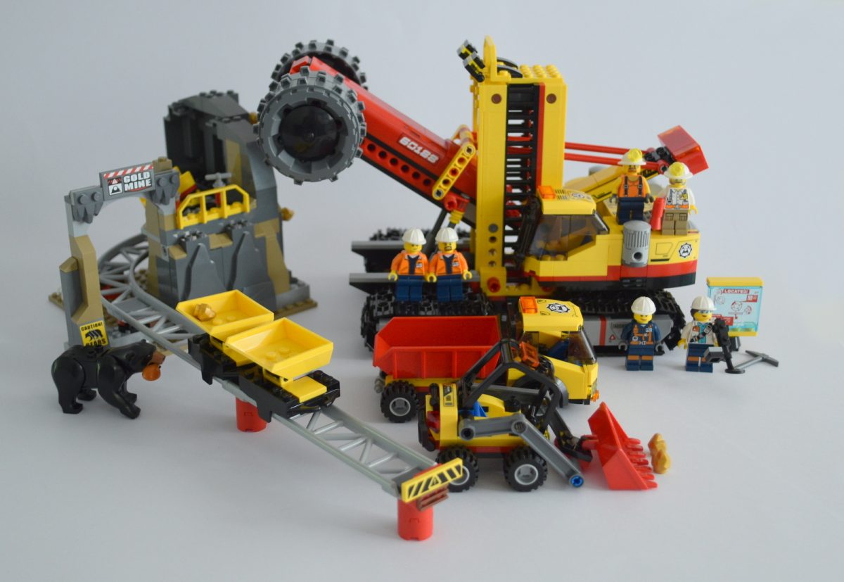 LEGO City 60188 Minedriftseksperter Gennemgang af stedet
