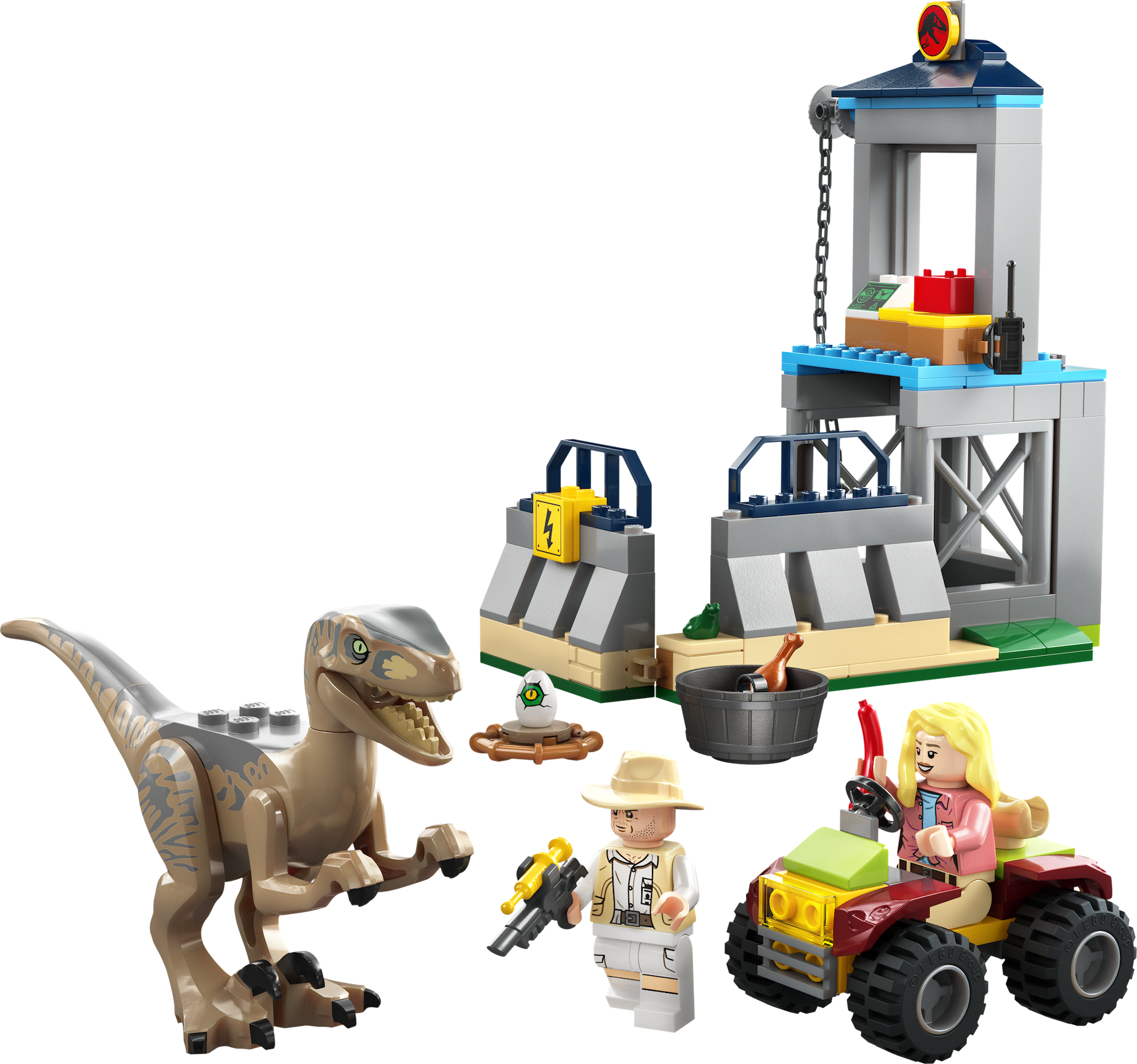 LEGO Jurassic Park 76957 Velociraptor Escape 7