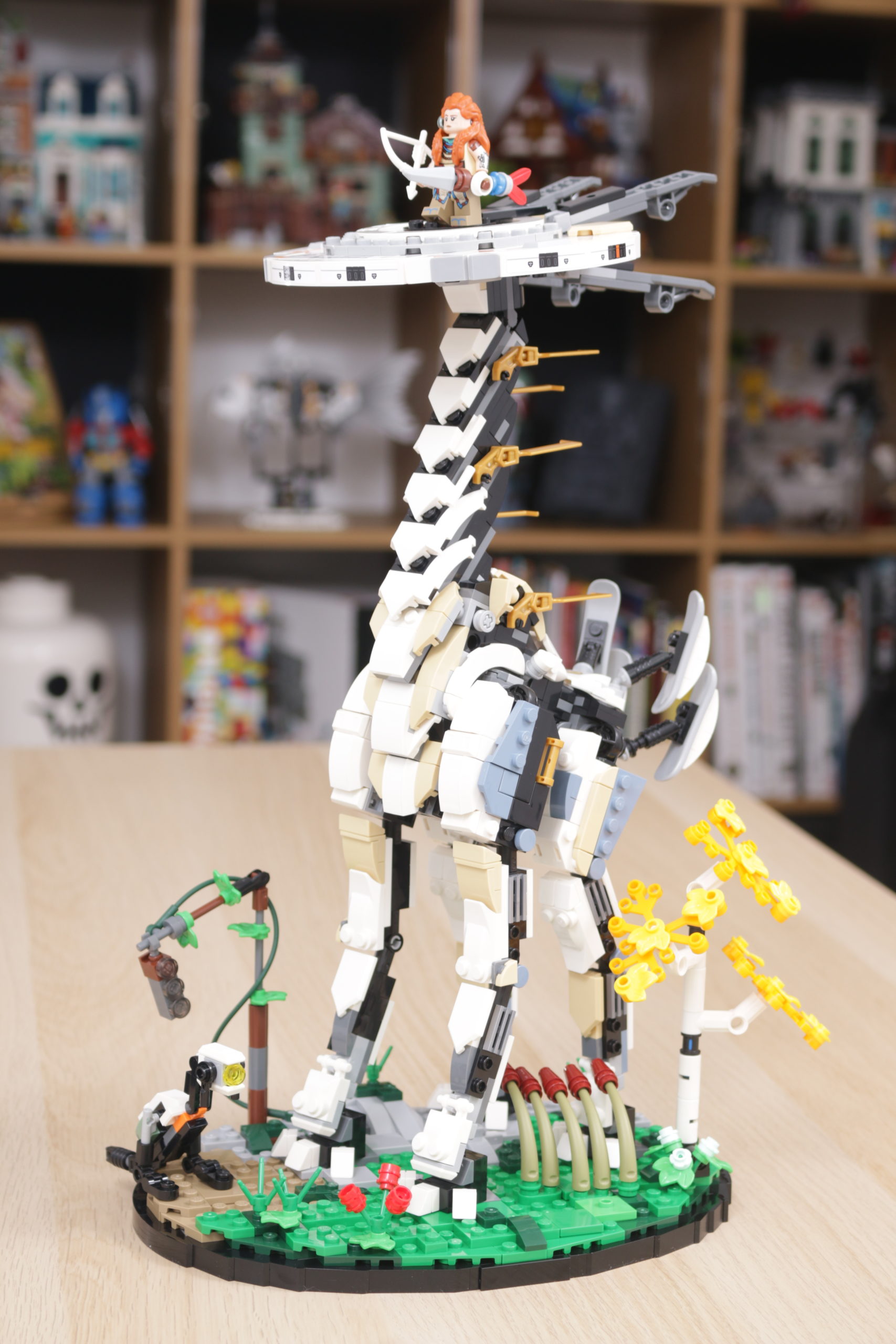 Reseña del LEGO 76989 Horizonte Prohibido Oeste Tallneck a escala 1:7
