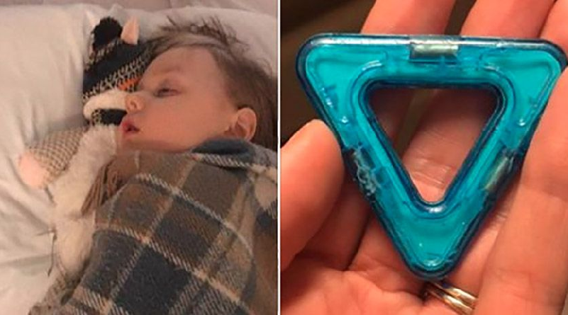 Los peligros de los juguetes falsificados se destacan durante la hospitalización de un niño