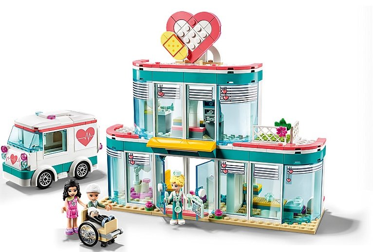 LEGO Friends 41394 Lago del corazón City hospitales 4