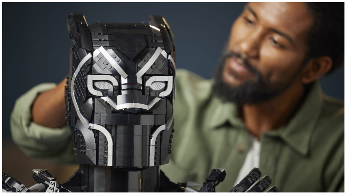 MIRA: El busto de LEGO Black Panther es digno de un rey (pero no de nadie más)