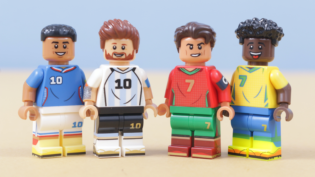 LEGO Editions Fußball-Minifiguren im Test: Messi, Ronaldo und mehr
