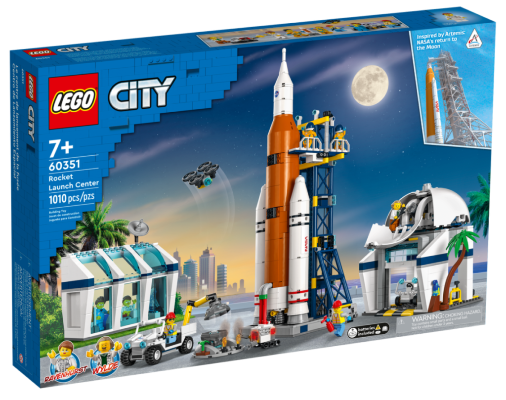 LEGO City 60351 Caja del centro de lanzamiento de cohetes 1024x809