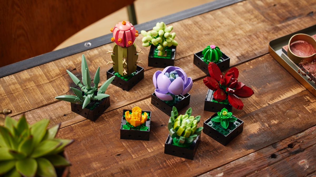 LEGO Botanical Collection 10309 Succulents and 10311 Orchid officially revealed
