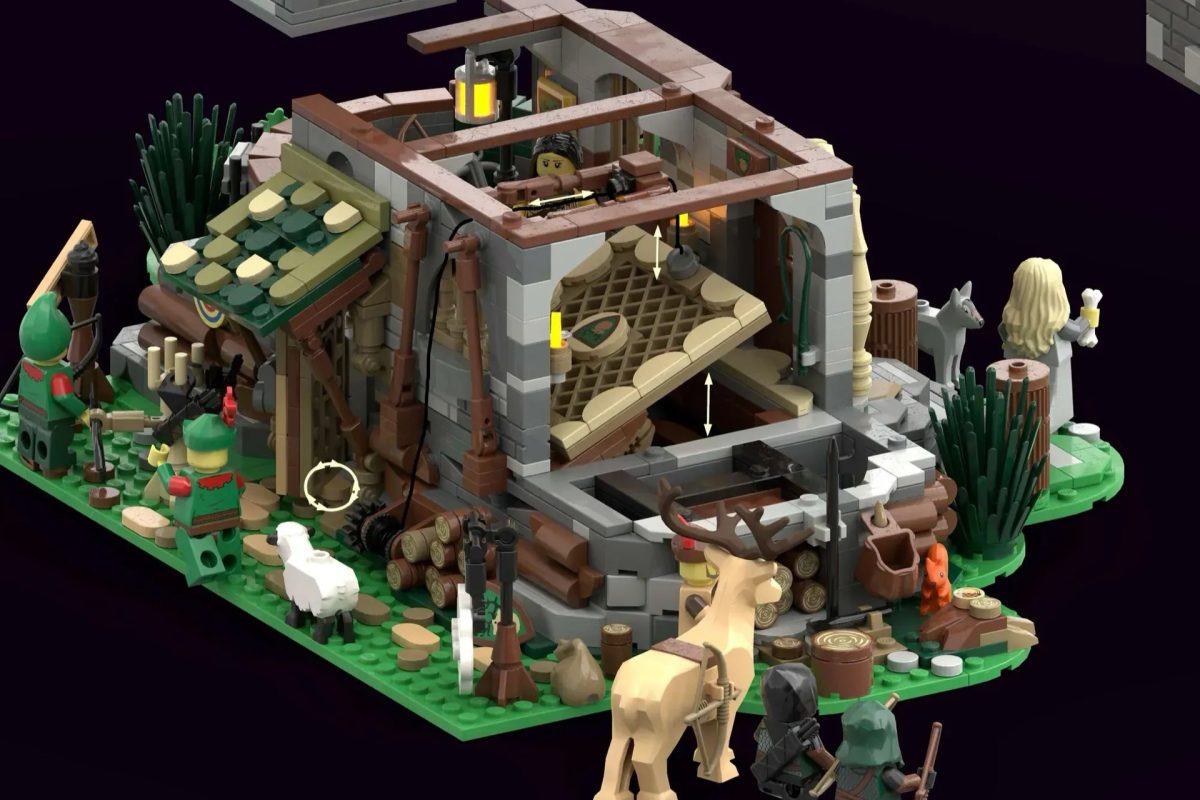 KLOCKI LEGO Ideas Chata myśliwego 5 1200x800