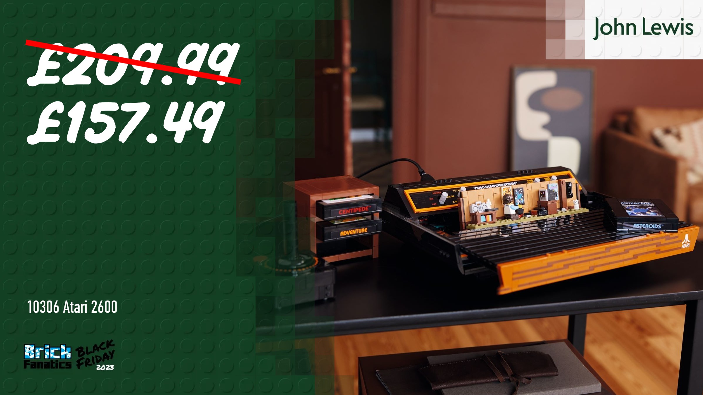 LEGO Black Friday: Pick up a brick-built piece of gaming history at a huge discount