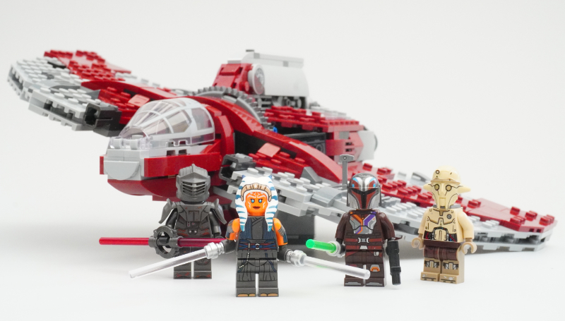 LEGO Star Wars 75362 Ahsoka Tano's T-6 Jedi Shuttle review - Brick