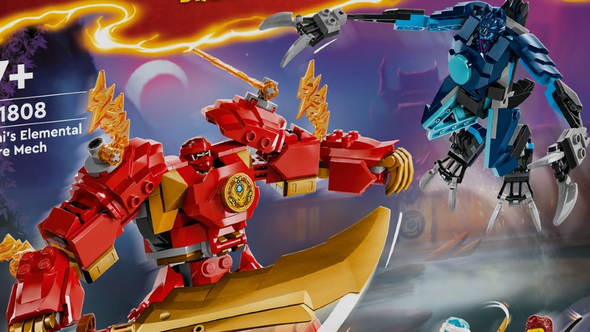 LEGO NINJAGO 2024 has three waves and the first is all about mechs