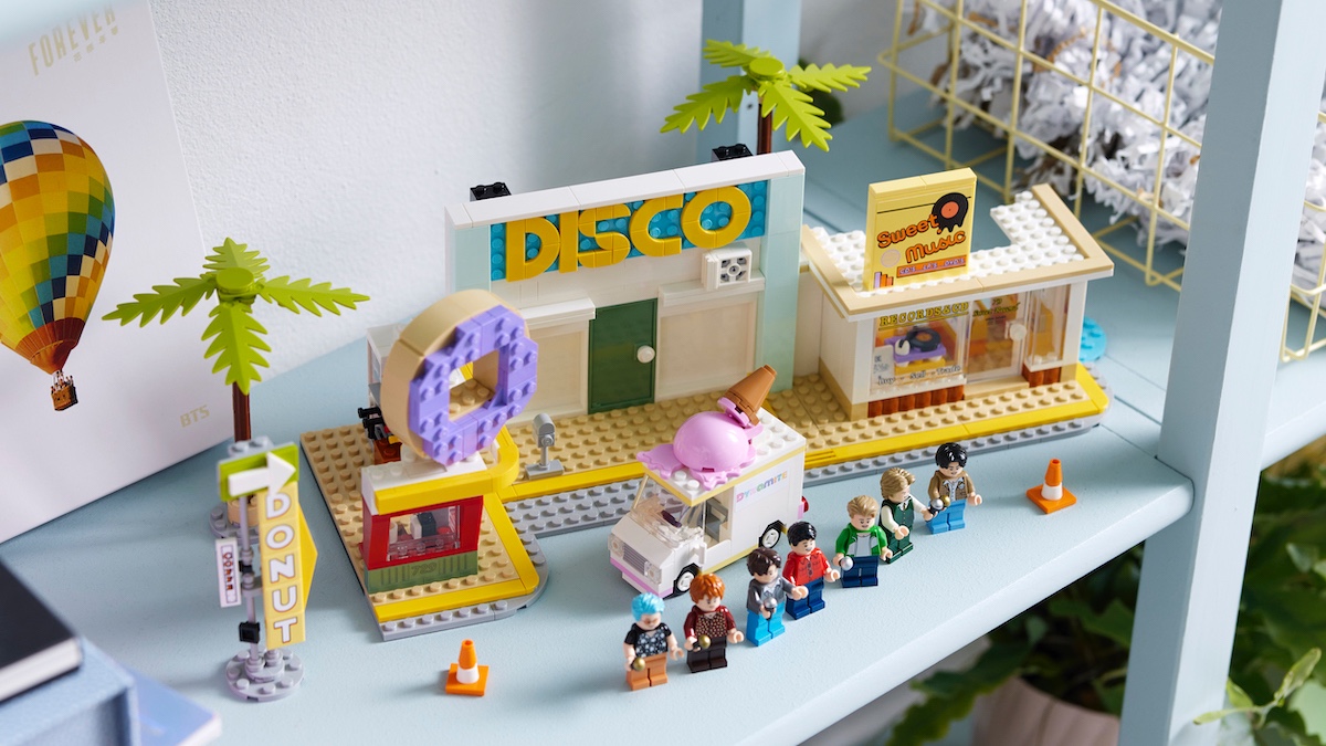 LEGO Ideas 21339 BTS Dynamite available now on LEGO.com