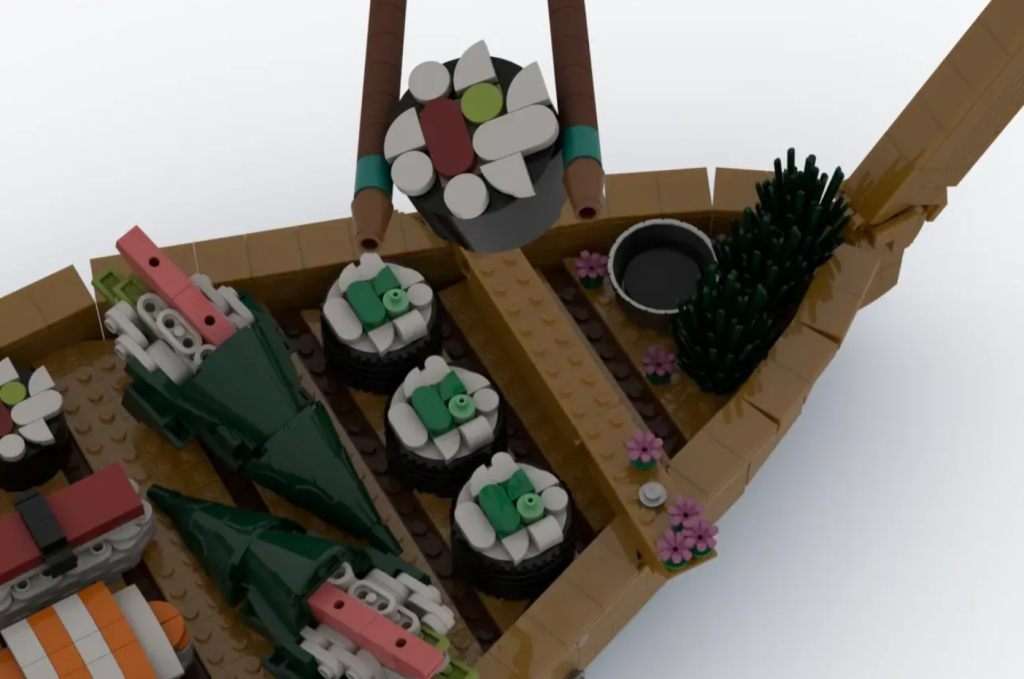 LEGO Ideas sushi boat 2 1024x679
