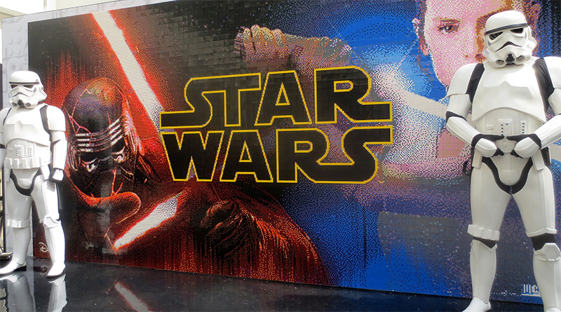 LEGO Star Wars evento de construcción para Triple Force Friday en Nueva Zelanda