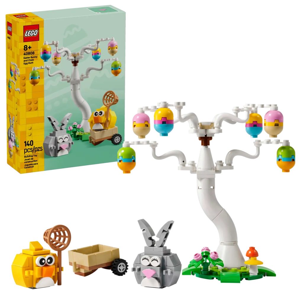LEGO 40808 Búsqueda de huevos de Pascua con conejito y pollito 1024x1024