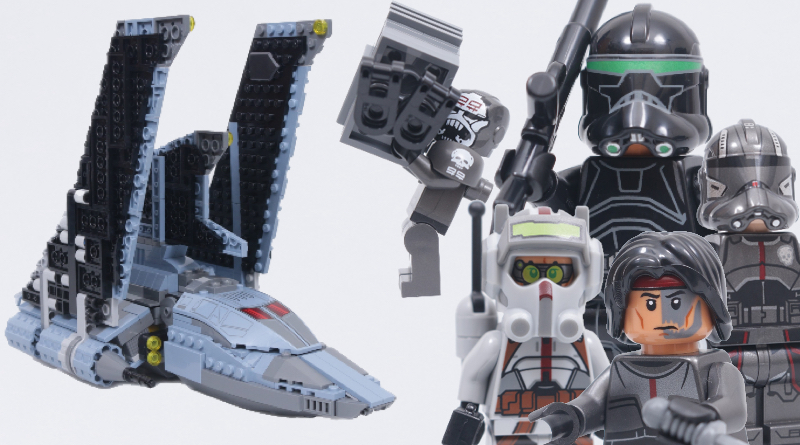 LEGO Star Wars 75314 Titolo della recensione di The Bad Batch Attack Shuttle