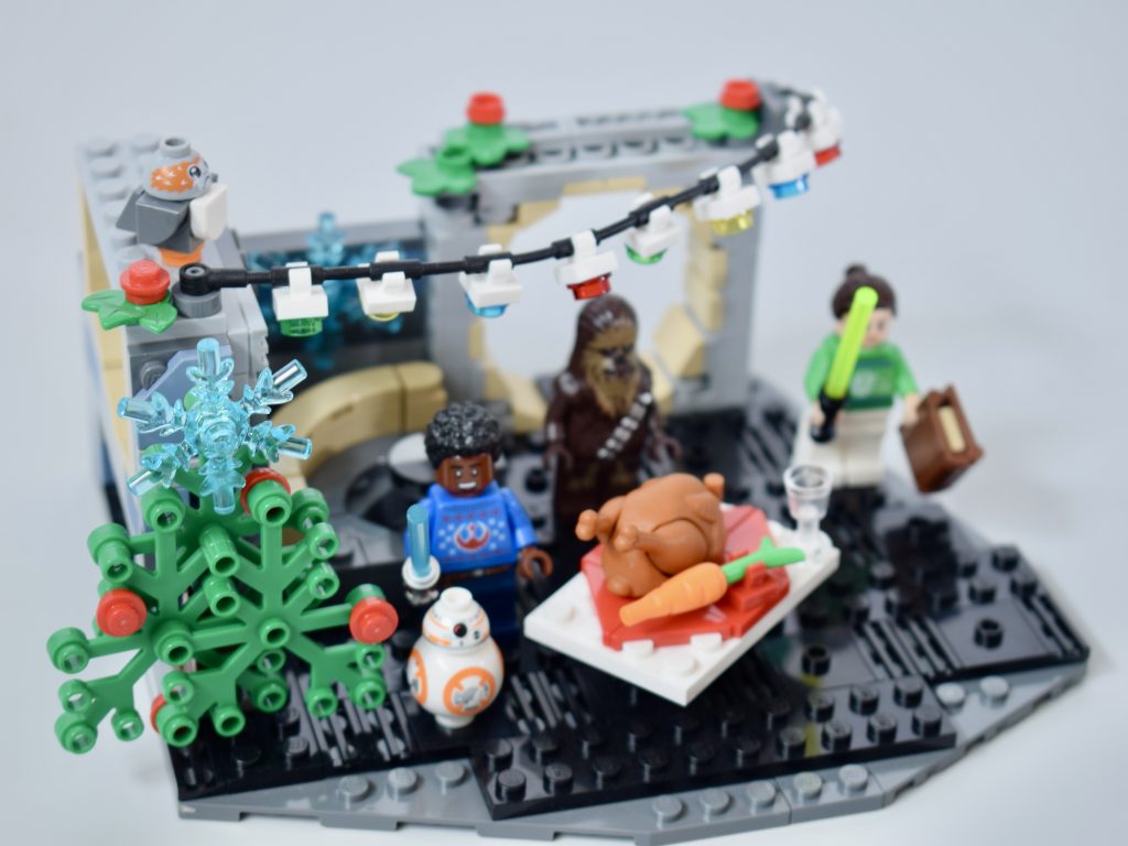 LEGO Star Wars 40658 Millennium Falcon Holiday Diorama Review 13 1024x768