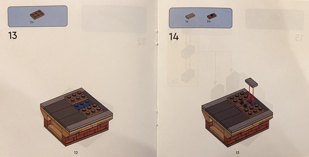 Lego Harry Potter 6541140 Perron 9 driekwart Barnes & Noble instructies 7 1024x521