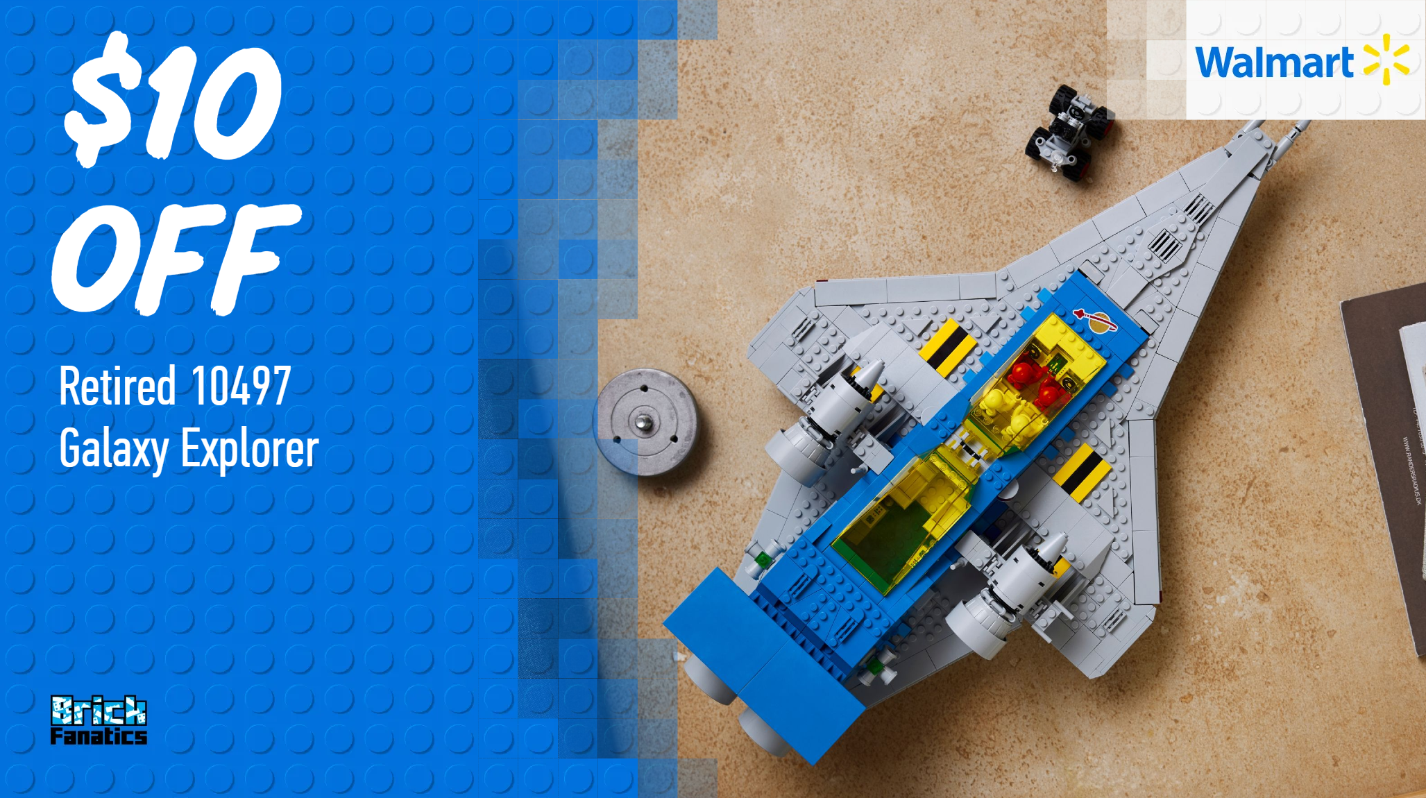 Retired LEGO Icons 10497 Galaxy Explorer still available – and at a discount