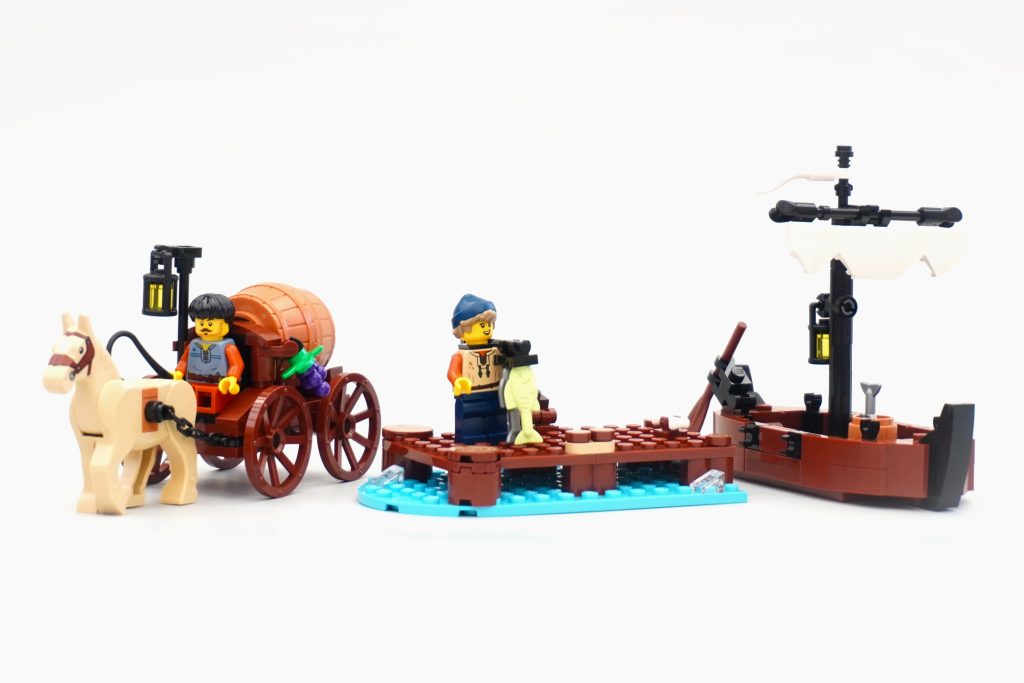 LEGO BrickLink Designer Programm Mittelalterlicher Küstenmarkt – Rezension 12 1024x683