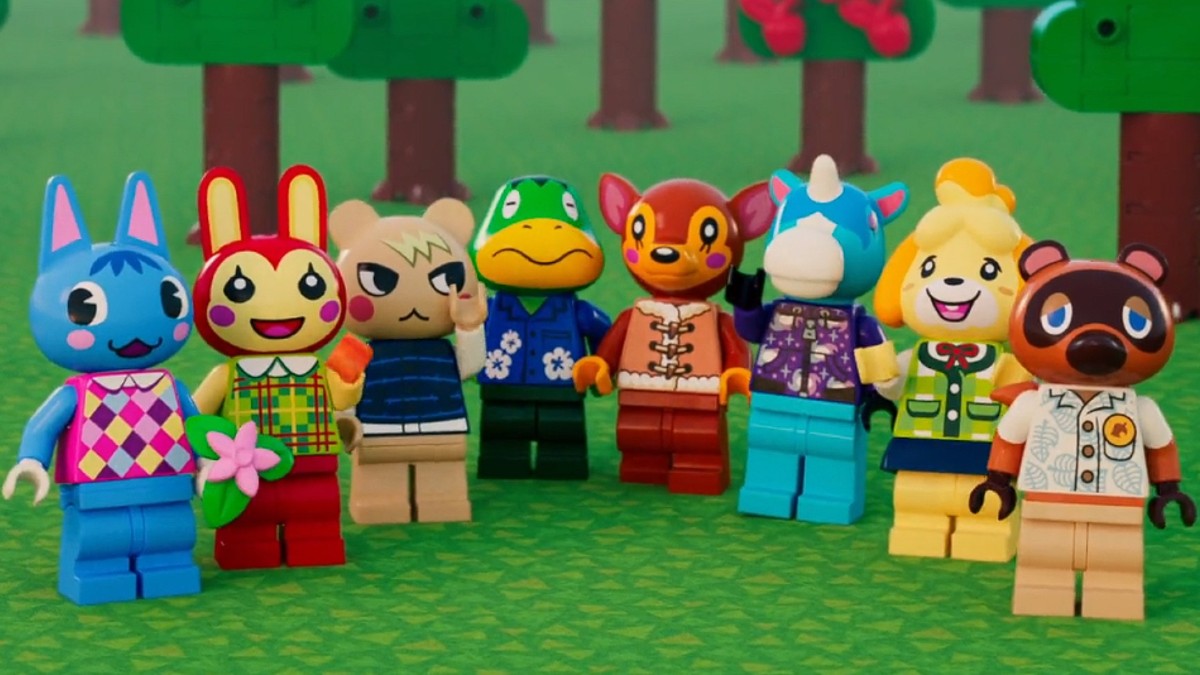 Yes, LEGO Animal Crossing has the first Nintendo minifigures