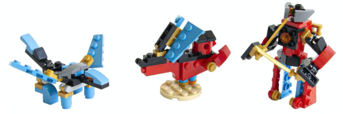 LEGO NINJAGO 5 Minute Builds models