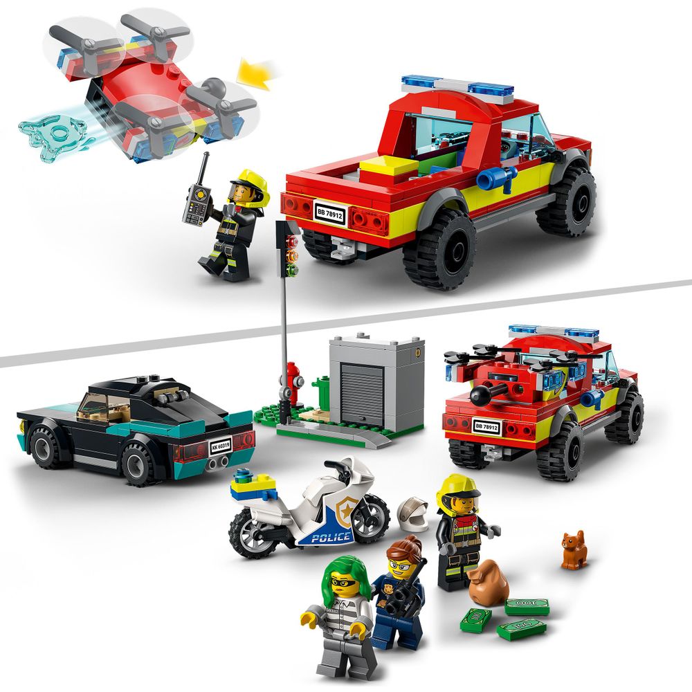LEGO CITY 60319 Fire Chase 7