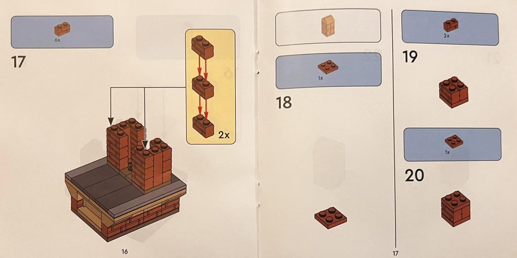 Lego Harry Potter 6541140 Perron 9 driekwart Barnes & Noble instructies 8 1024x512