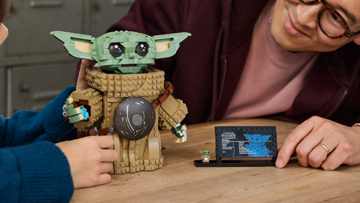 New LEGO Star Wars Grogu buildable figure announced