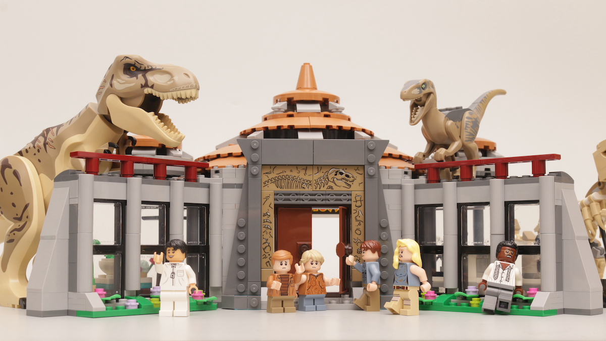 LEGO Jurassic Park 76961 Visitor Centre: T. rex & Raptor Attack