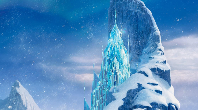 A large-scale LEGO ice castle from Frozen may be coming this summer