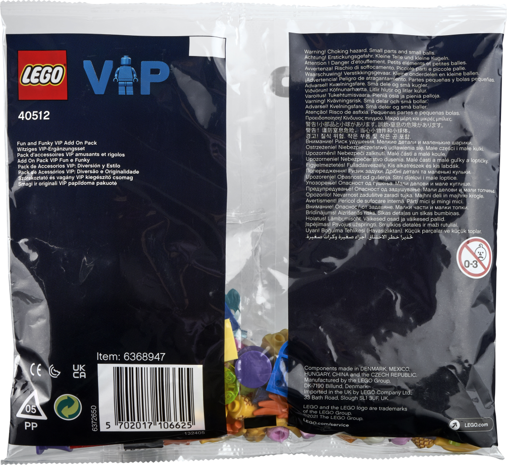LEGO 40512 Fun and Funky VIP Add On Pack 2 1024x938