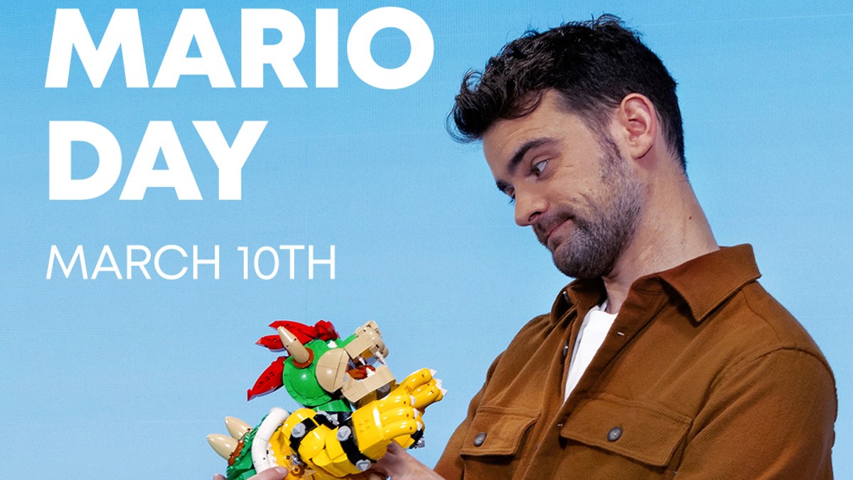 LEGO reveals first look at big Super Mario March 2023 showcase
