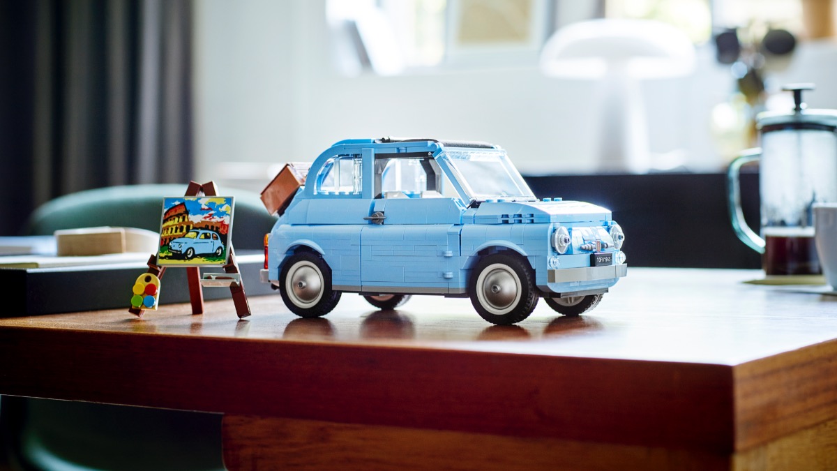 Win LEGO Creator Expert 77942 Fiat 500 with Brick Fanatics and Zavvi