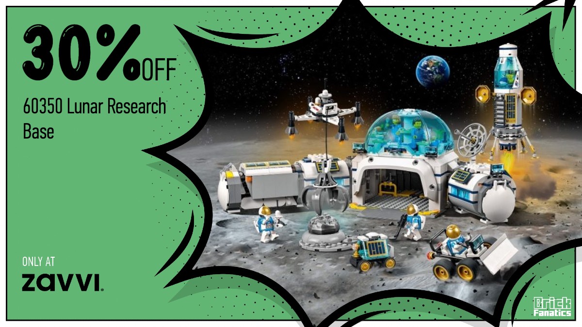 Out of this world deal on LEGO City 60350 Lunar Research Base