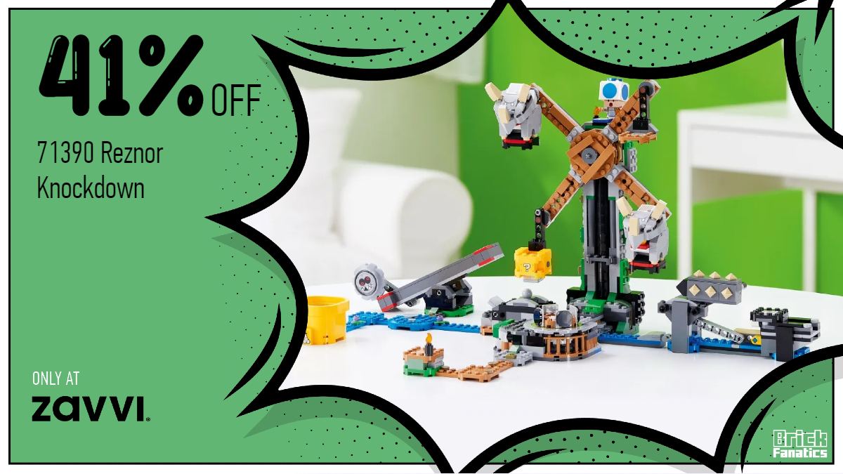 Head to Zavvi for the best LEGO Super Mario deals around