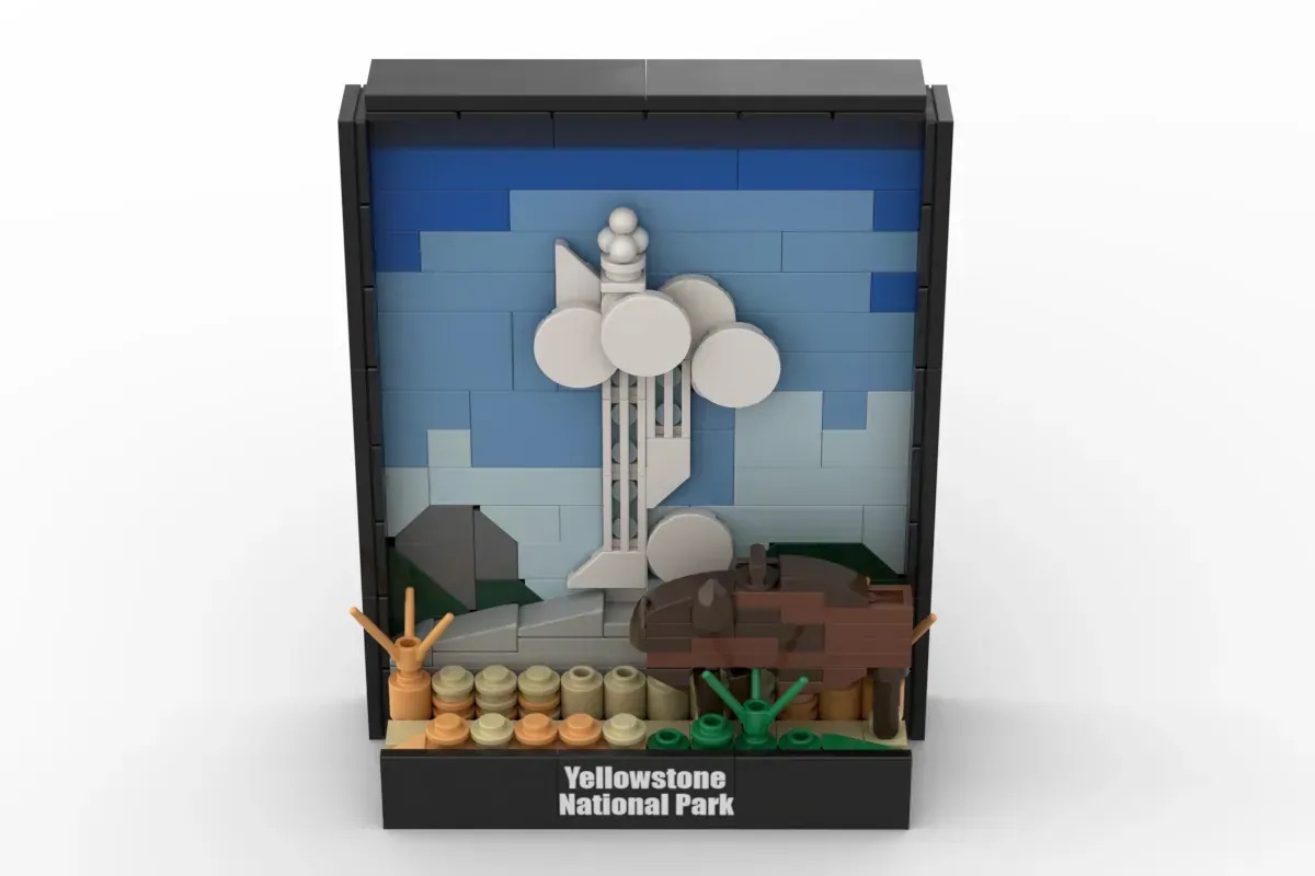 LEGO Ideas Iconische ansichtkaarten van de Amerikaanse nationale parken 2
