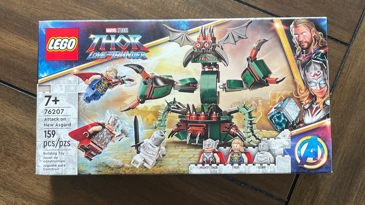 Unreleased LEGO Marvel Thor: Love and Thunder set found on shelves in the US