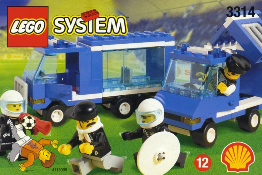 Lego Town 3314 Politienhed