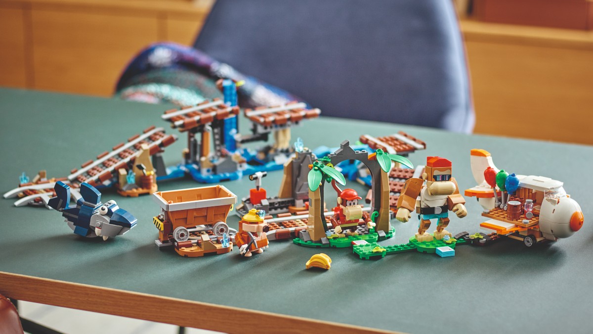 Revelados todos los sets de LEGO Super Mario Donkey Kong