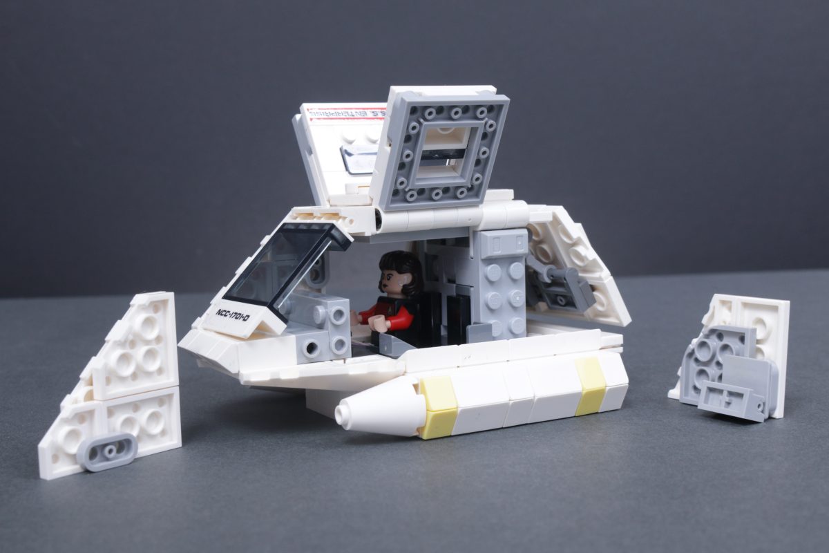 LEGO Icons 40768 Star Trek Typ 15 Shuttlepod GWP Zweite Rezension 9 1200x800