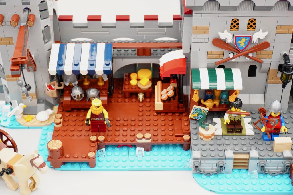 LEGO BrickLink Designer Programm Mittelalterlicher Küstenmarkt – Rezension 23 1024x683