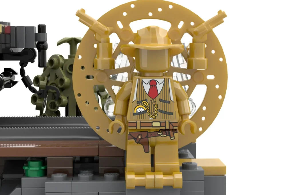 LEGO Ideas Eisenbahnbrücken und Lokomotiven des 1800. Jahrhunderts 9 1024x683