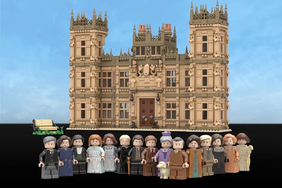LEGO Ideas Castello di Highclere di Downton Abbey