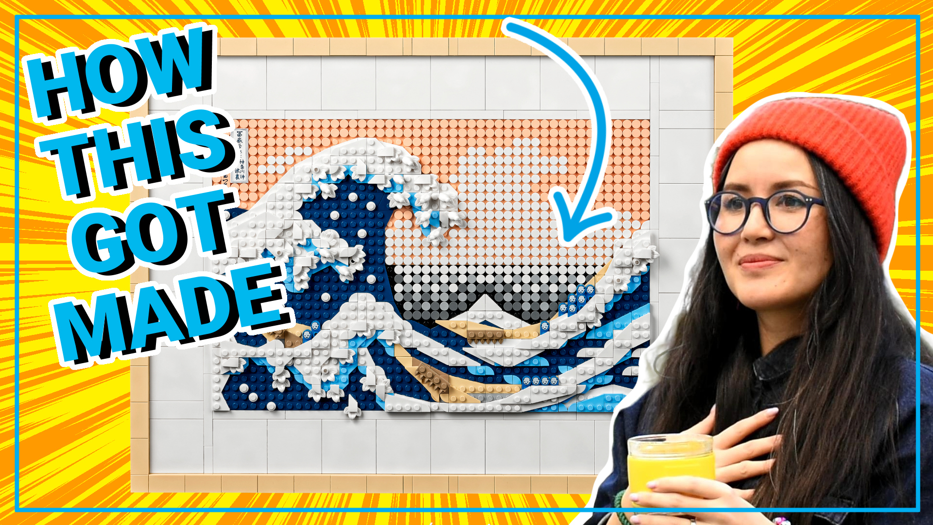 LEGO Art 31208 Hokusai – The Great Wave travels back through time