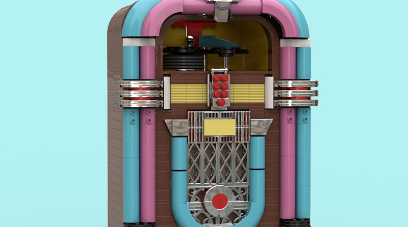 Brick Pic del día: máquina de discos de los años 1950