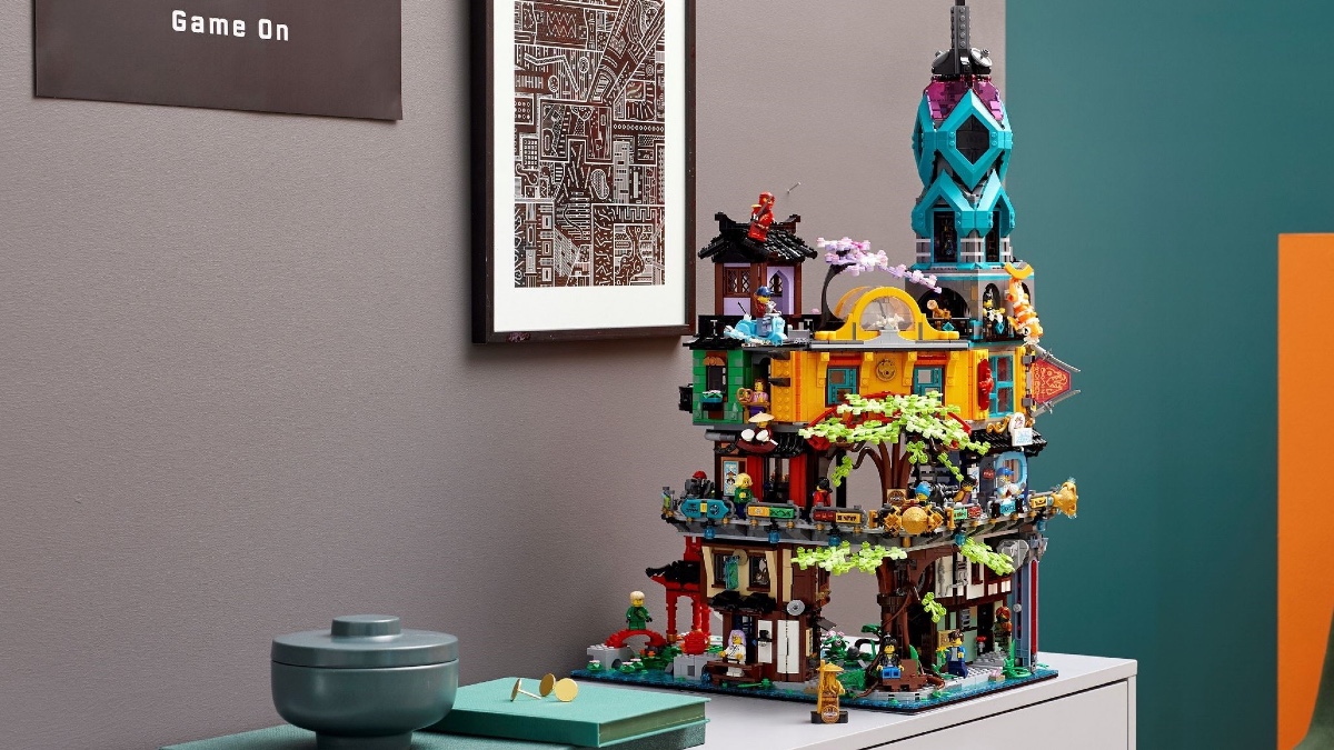 When will LEGO NINJAGO 71741 NINJAGO City Gardens retire?